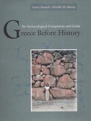 Greece before history : an archaeological companion and guide /