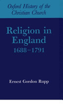 Religion in England, 1688-1791 /