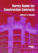 Surety bonds for construction contracts /