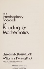 An interdisciplinary approach to reading & mathematics /