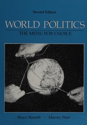 World politics : the menu for choice /