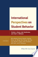 International perspectives on student behavior : what we can learn /