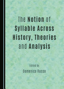 The notion of syllable across history /