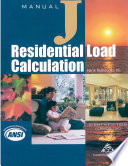 Residential load calculation : manual J /