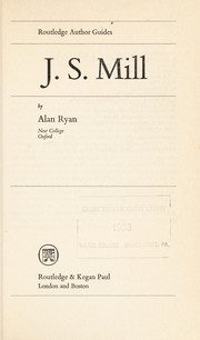 J. S. Mill /