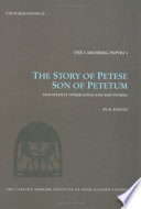 The story of Petese, son of Petetum and seventy other good and bad stories (P. Petese) /