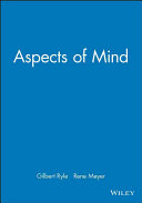 Aspects of mind /