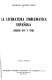 La literatura emblematica espanola : (siglos XVI y XVII) /