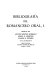 Bibliografia del romancero oral /