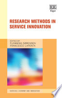 Research methods in service innovation /