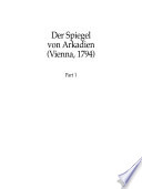 Der Spiegel von Arkadien : Vienna, 1794 /