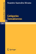 Categories tannakiennes.