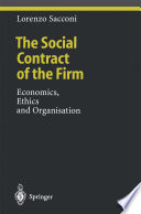 The social contract of the firm : economics, ethics, and organisation /