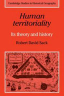 Human territoriality : its theory and history /