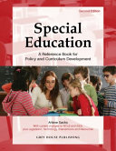 Special education : a reference book for policy and curriculum development /