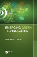 Emerging green technologies /