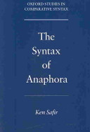 The syntax of anaphora /