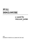 Full disclosure : a novel /