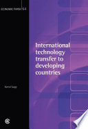 International technology transfer to developing countries /