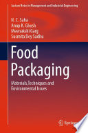 Food Packaging : Materials,Techniques and Environmental Issues /