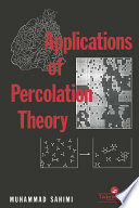 Applications of percolation theory /