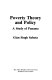 Poverty theory and policy : a study of Panama /