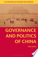 Governance and politics of China /