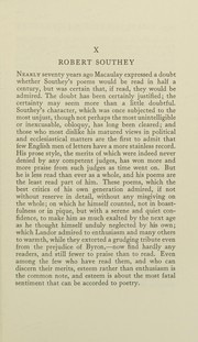 The collected essays and papers of George Saintsbury, 1875-1920.