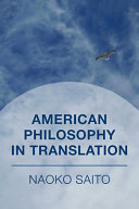 American philosophy in translation /