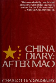 China diary, after Mao /