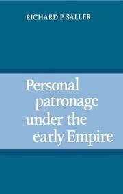 Personal patronage under the early Empire /