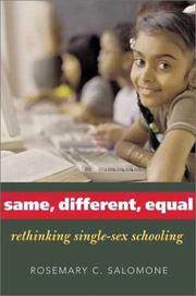 Same, different, equal : rethinking single-sex schooling /