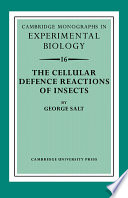 The cellular defence reactions of insects.