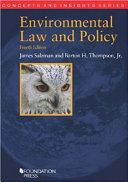 Environmental law and policy /