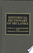 Historical dictionary of Sri Lanka /