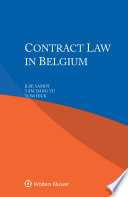 Contract Law in Belgium.