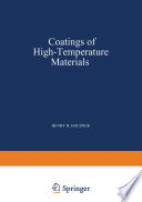 Coatings of high-temperature materials /