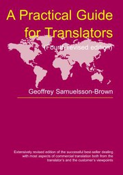 A practical guide for translators /