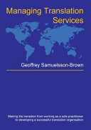 Managing translation services /