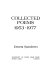 Collected poems, 1953-1977 /