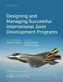 Designing and managing successful international joint development programs /