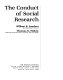 The conduct of social research /