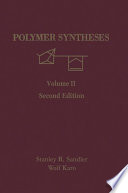 Polymer syntheses.