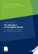 The valuation of intangible assets : an exploration of patent and trademark portfolios /