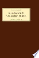 Introduction to Chaucerian English /