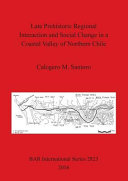 Late prehistoric regional interaction and social change in a coastal valley of northern Chile /