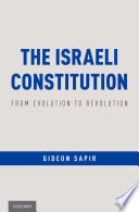 The Israeli constitution : from evolution to revolution /