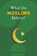 What do Muslims believe? /