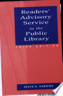 Readers' advisory service in the public library /