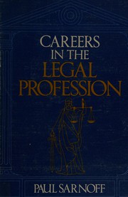 Careers in the legal profession.